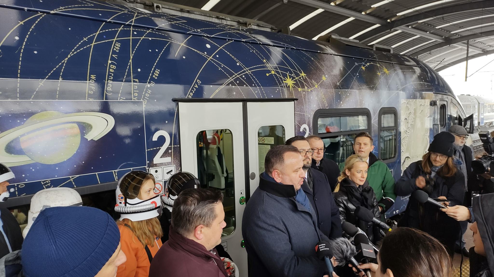 Briefing prasowy w Katowicach - uruchomienie pociągu "Niebo nad Beskidami".