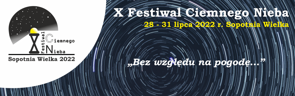Weź udział w X Festiwalu Ciemnego Nieba.