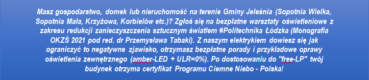 Masz gospodarstwo? Zgłoś się do nas na warsztaty oświetleniowe!