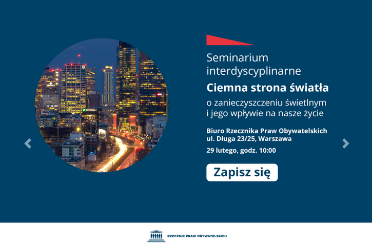 Baner seminarium w BRPO - 29.02.2024r.